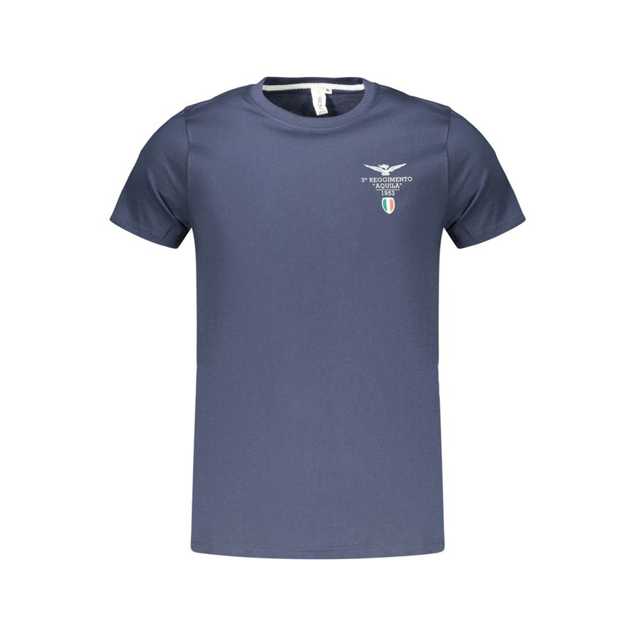 Blue Cotton T-Shirt