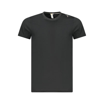 Black Cotton Men's T-Shirt