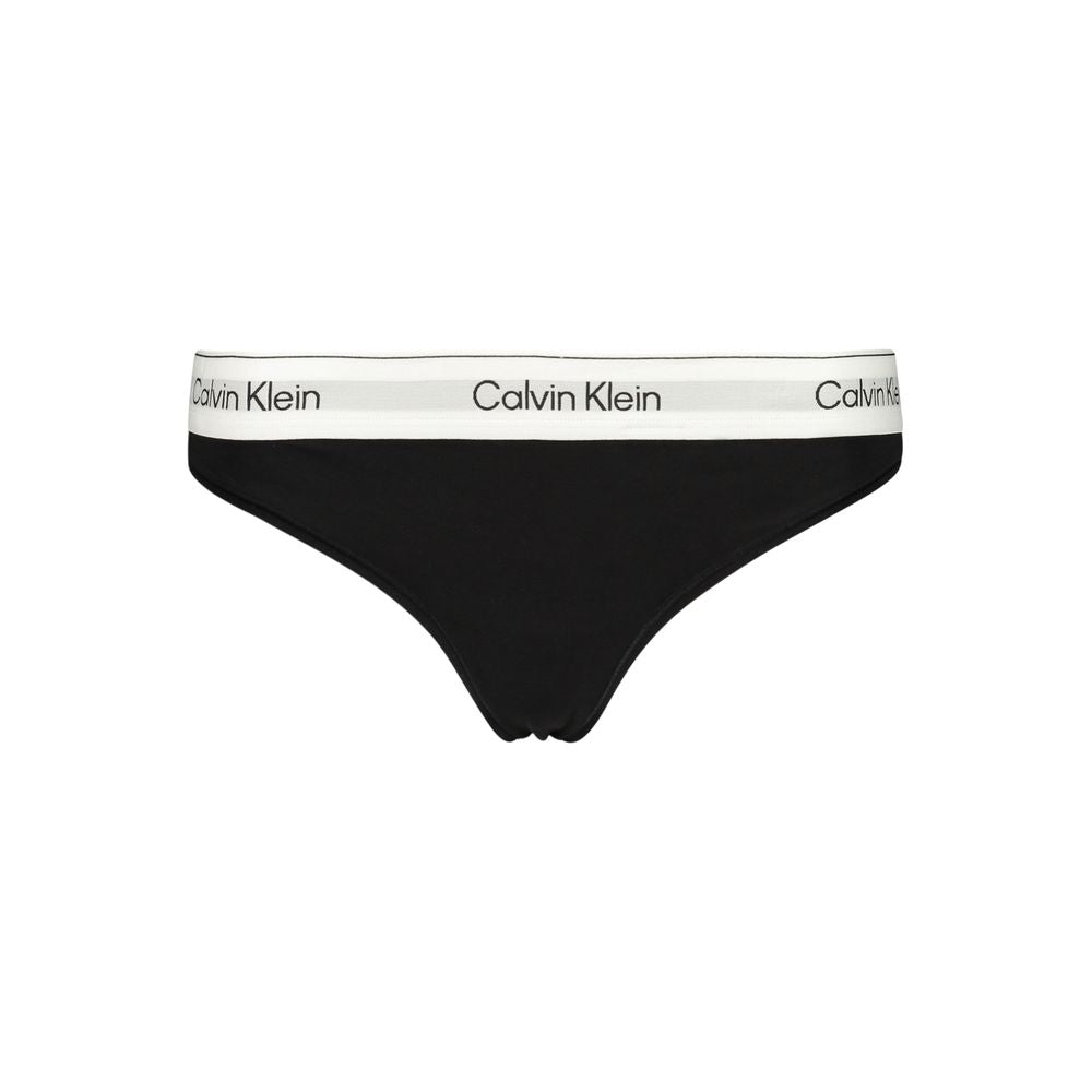 Black Cotton Pantie