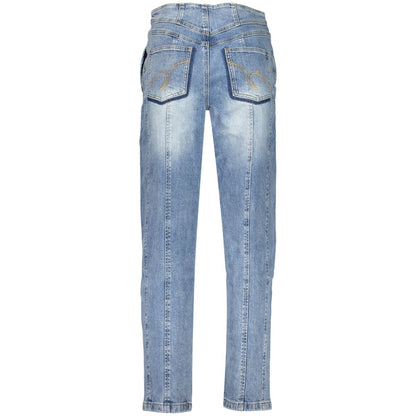 Azzurro Cotton Women's Jeans