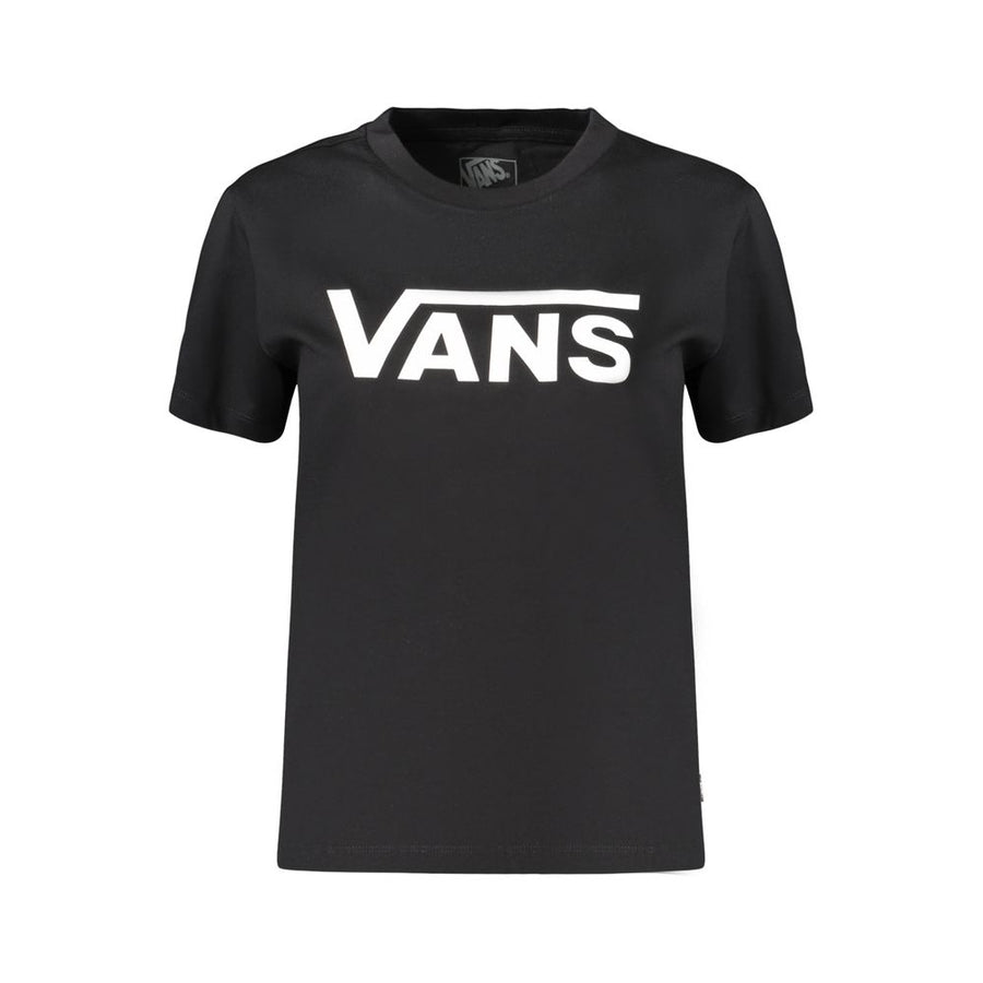 Black Cotton Women's T-Shirt