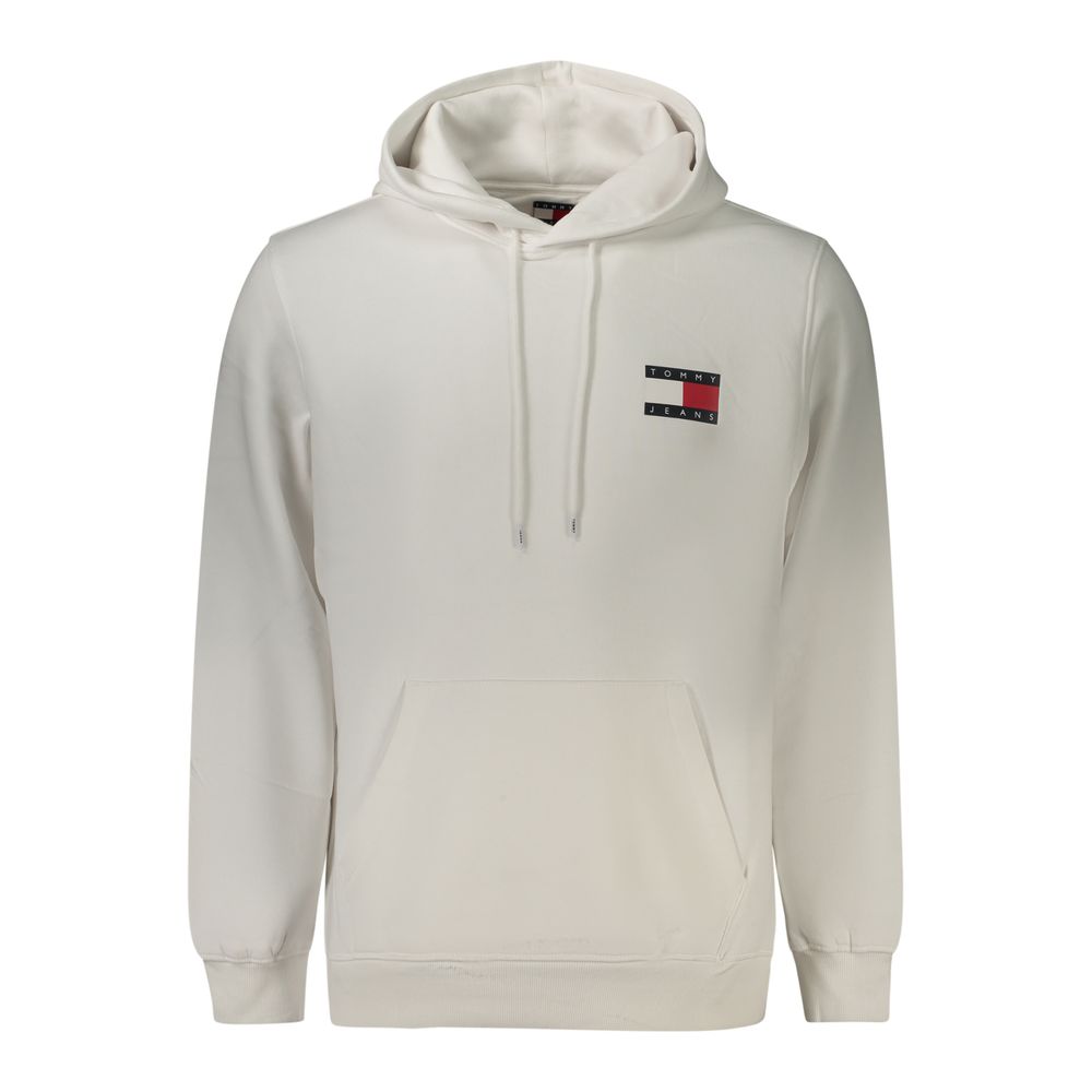 White Cotton Men's Sweatshirt