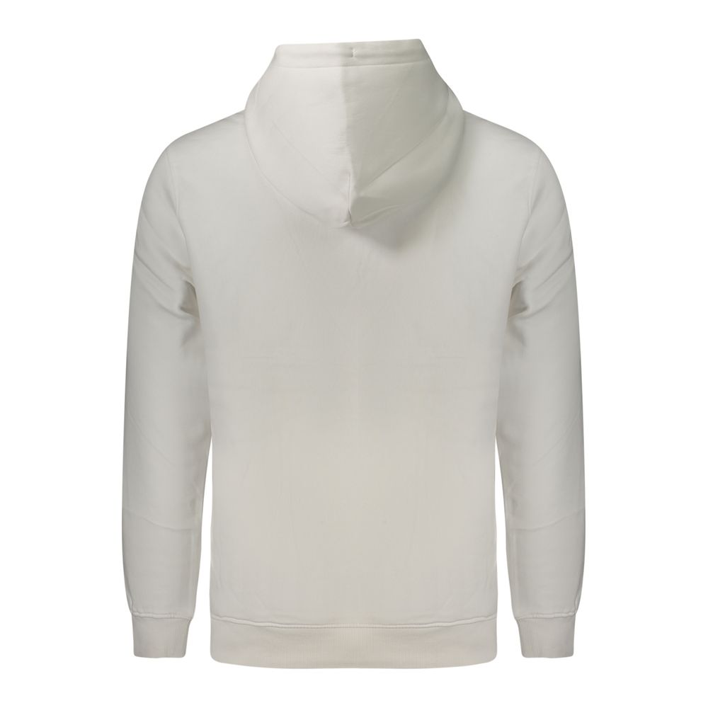 White Cotton Men's Sweatshirt