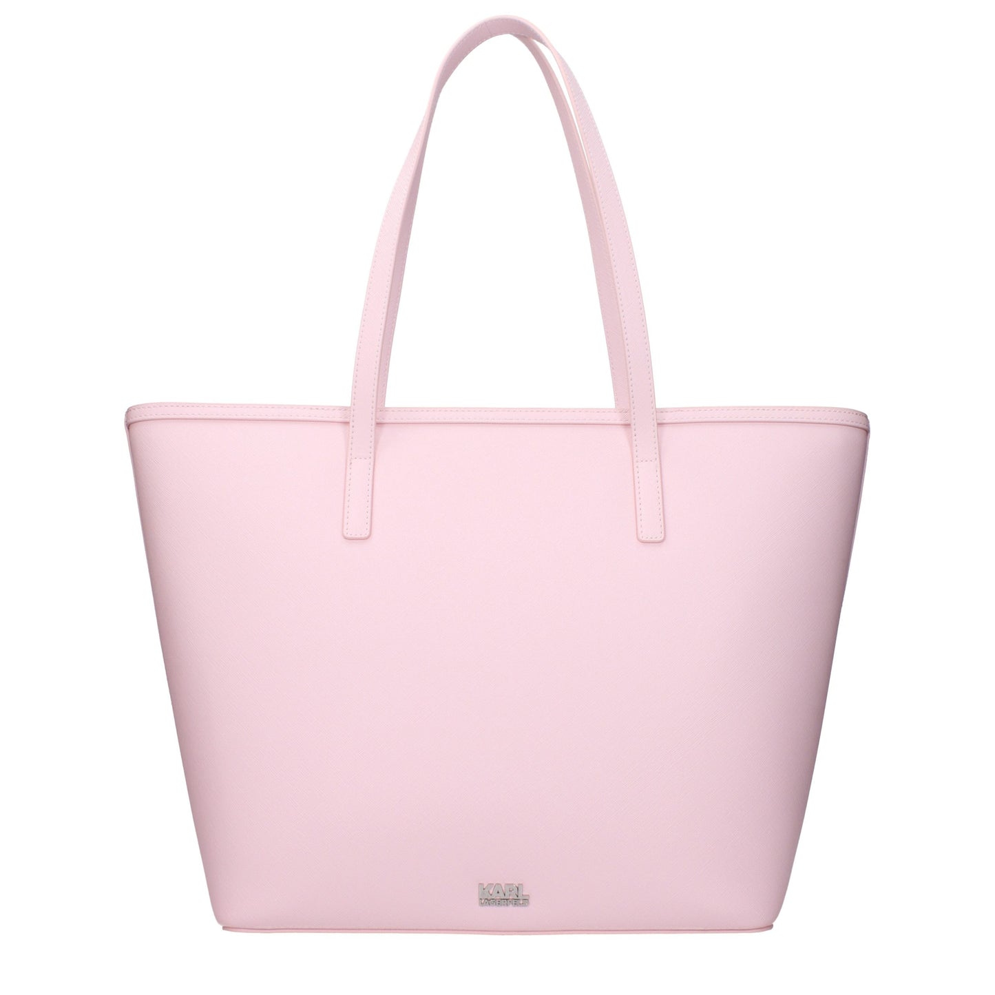 Pink Polyethylene Shoulder Bag
