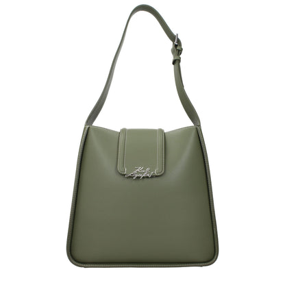 Green Leather Shoulder Bag