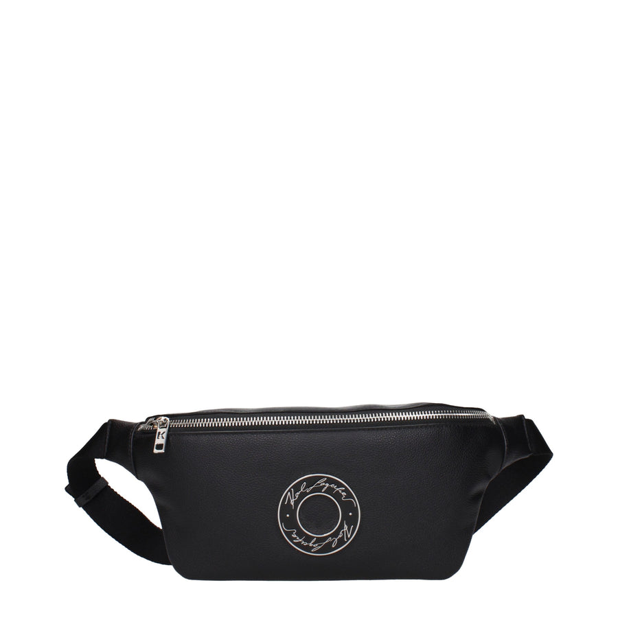 Black Leather Backpack