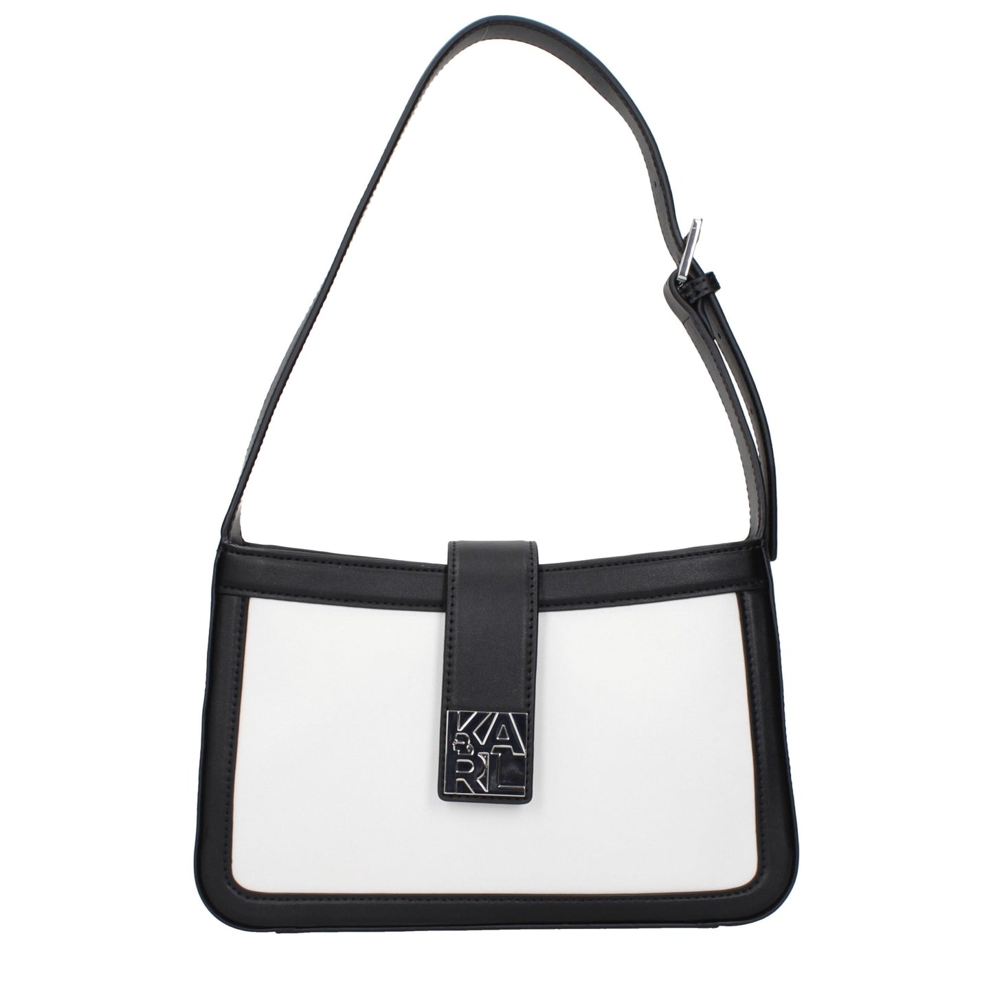White Leather Shoulder Bag