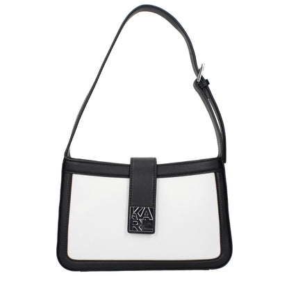 White Leather Shoulder Bag