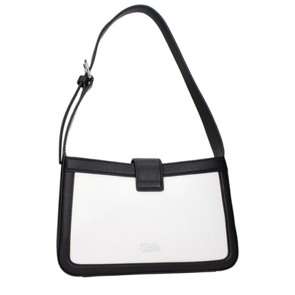 White Leather Shoulder Bag