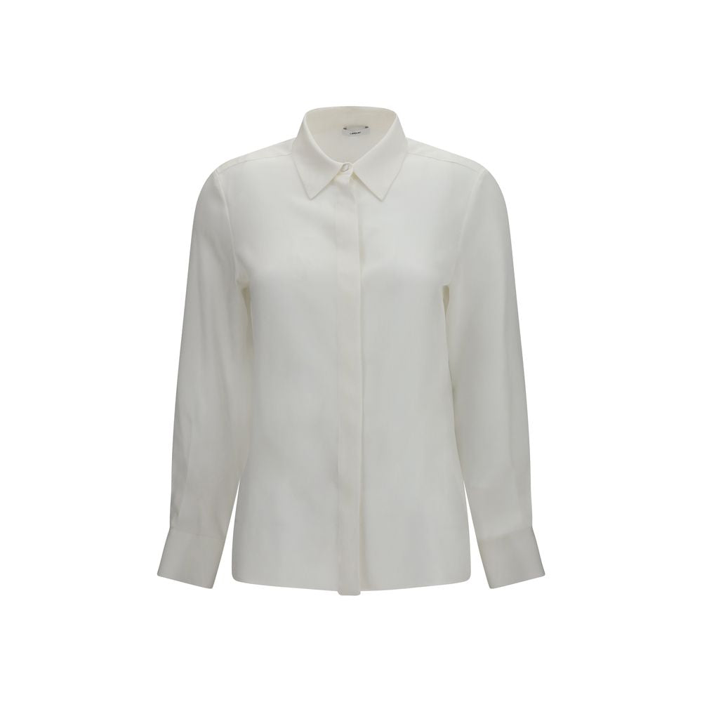 White Silk Dress Shirt