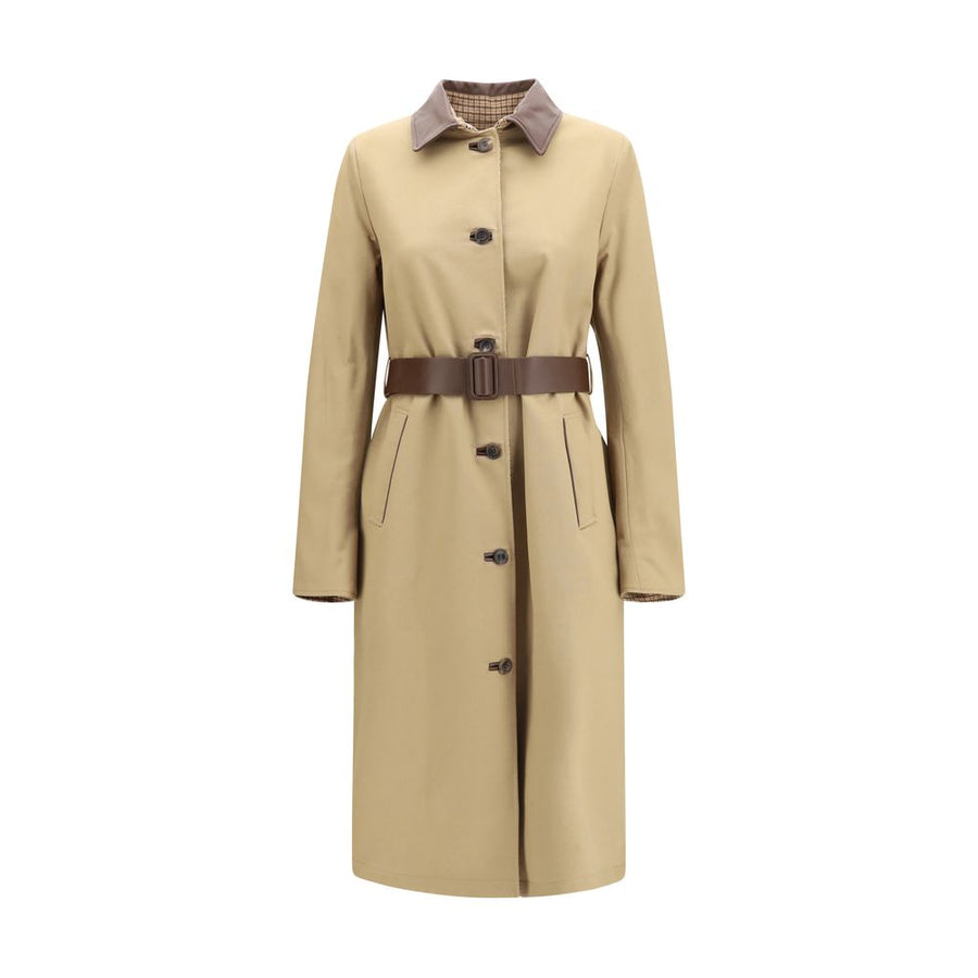 Brown Cotton Coat