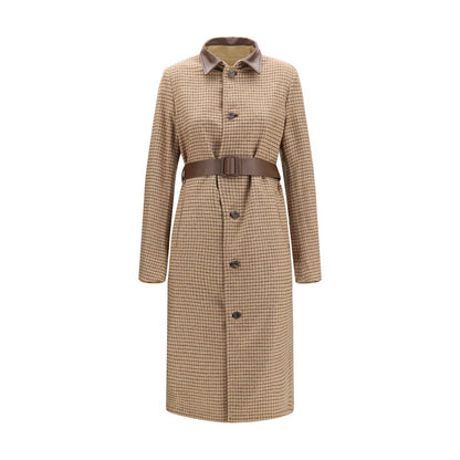 Brown Cotton Coat