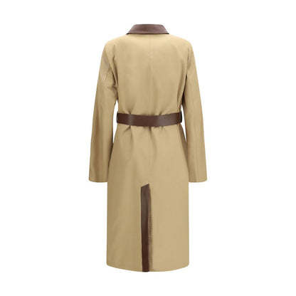 Brown Cotton Coat