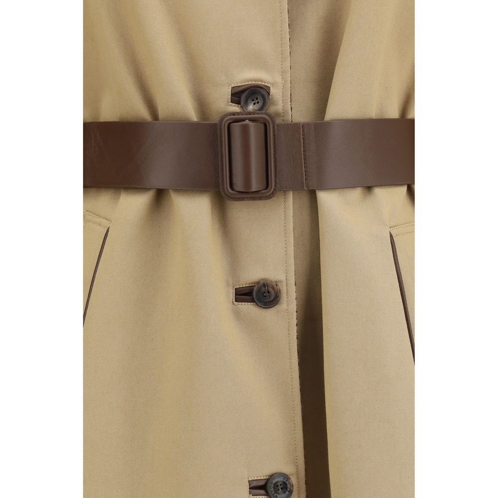 Brown Cotton Coat