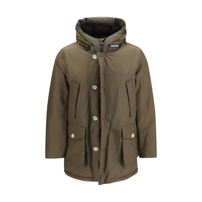Bicolor Goose Down Coat