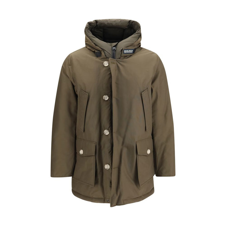 Bicolor Goose Down Coat