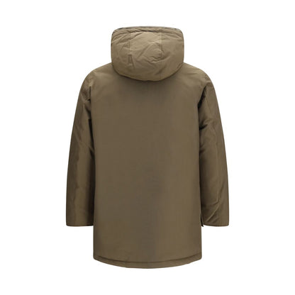 Bicolor Goose Down Coat