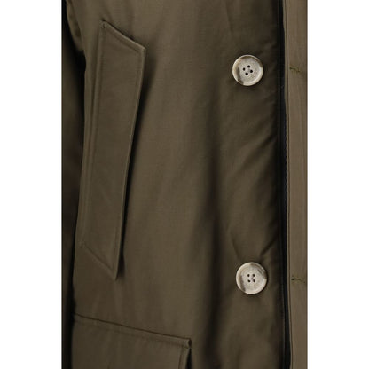 Bicolor Goose Down Coat