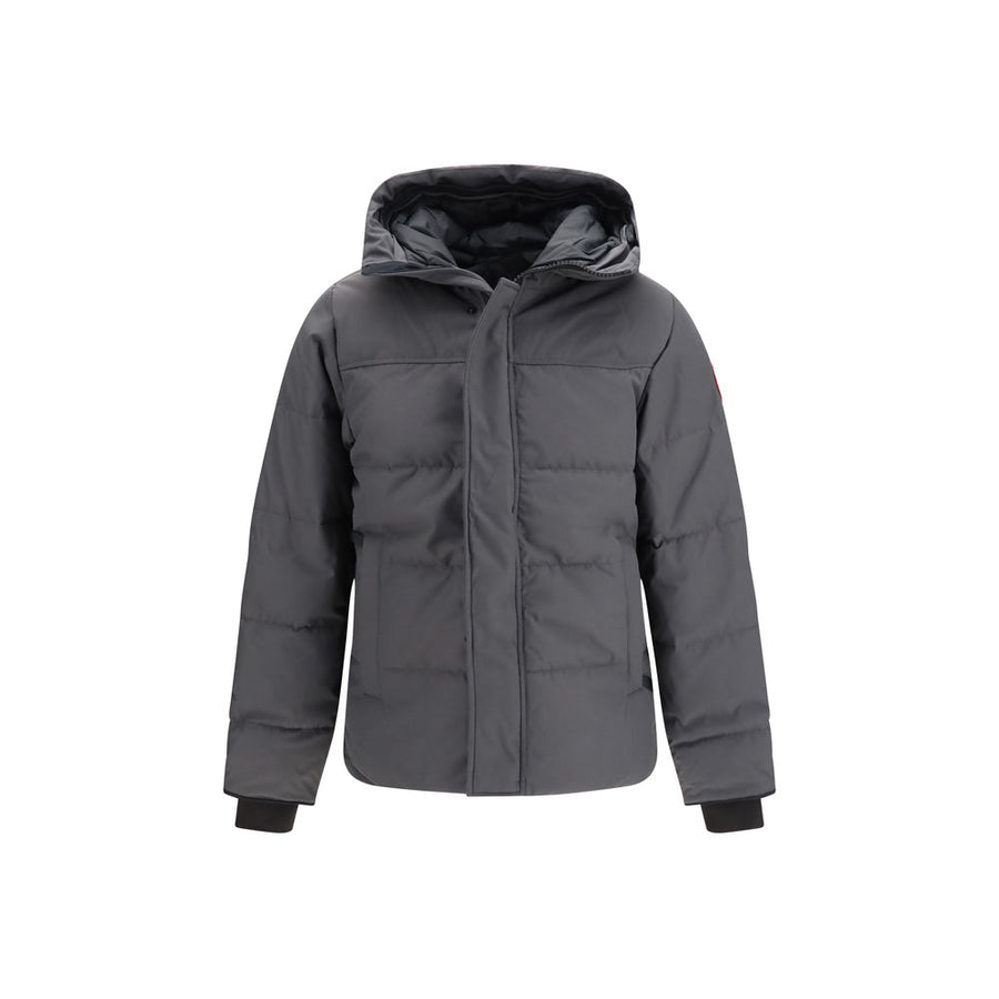 Gray Cotton Parka