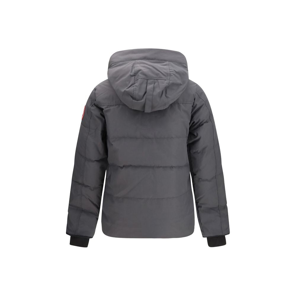 Gray Cotton Parka