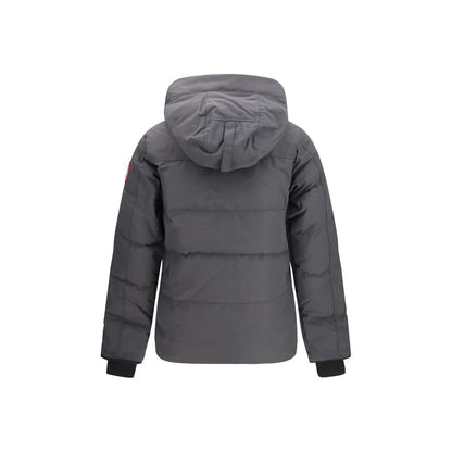 Gray Cotton Parka