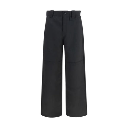 Black Wool Oves Aries Chino Pants