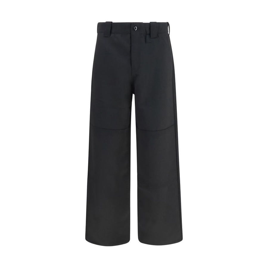 Black Wool Oves Aries Chino Pants
