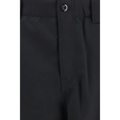 Black Wool Oves Aries Chino Pants