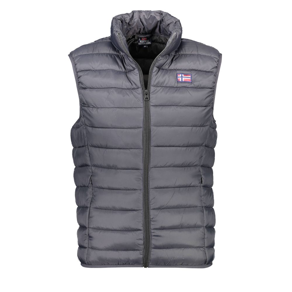 Black Polyamide Men's Jacket