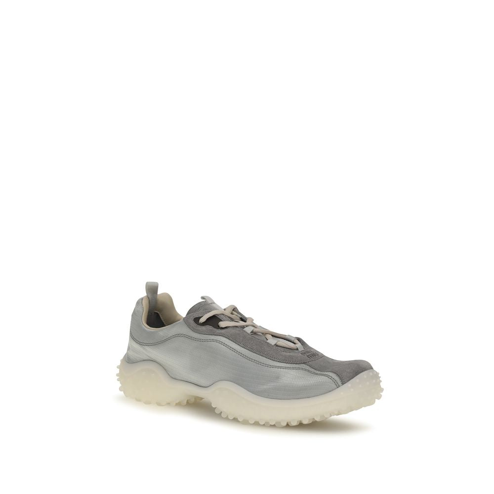 Gray Recycled Polyamide Chunky Sneakers