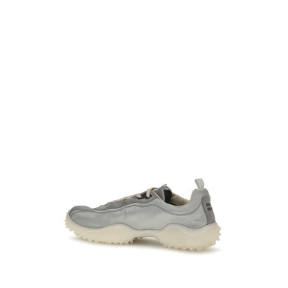 Gray Recycled Polyamide Chunky Sneakers