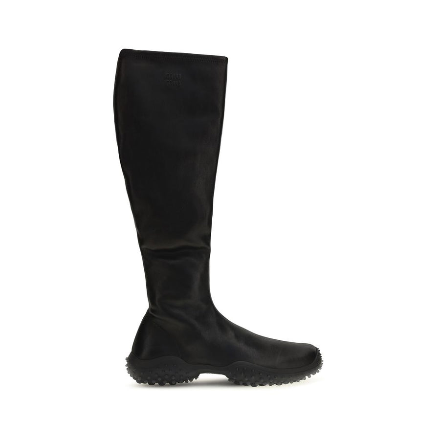 Black Lamb Ovis Aries Ankle Boots