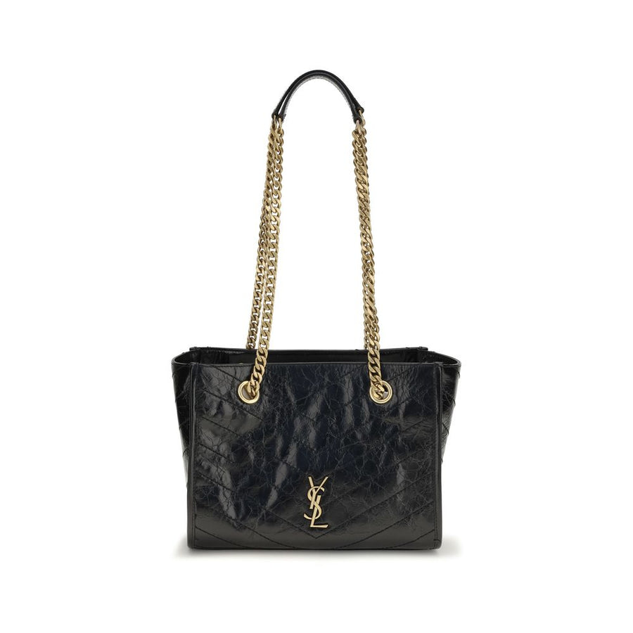 Black Calf Leather Bos Taurus Shoulder Bag