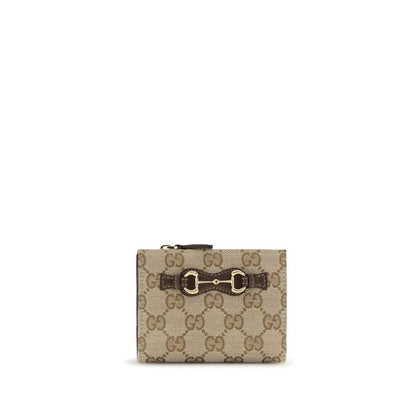 Brown Cotton Wallet