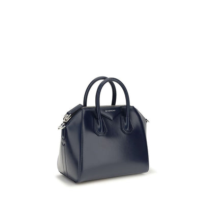 Blue Calf Leather Bos Taurus Handbag