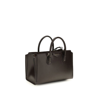 Brown Calf Leather Bos Taurus Handbag