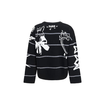 Black Wool Oves Aries Sweatshirt
