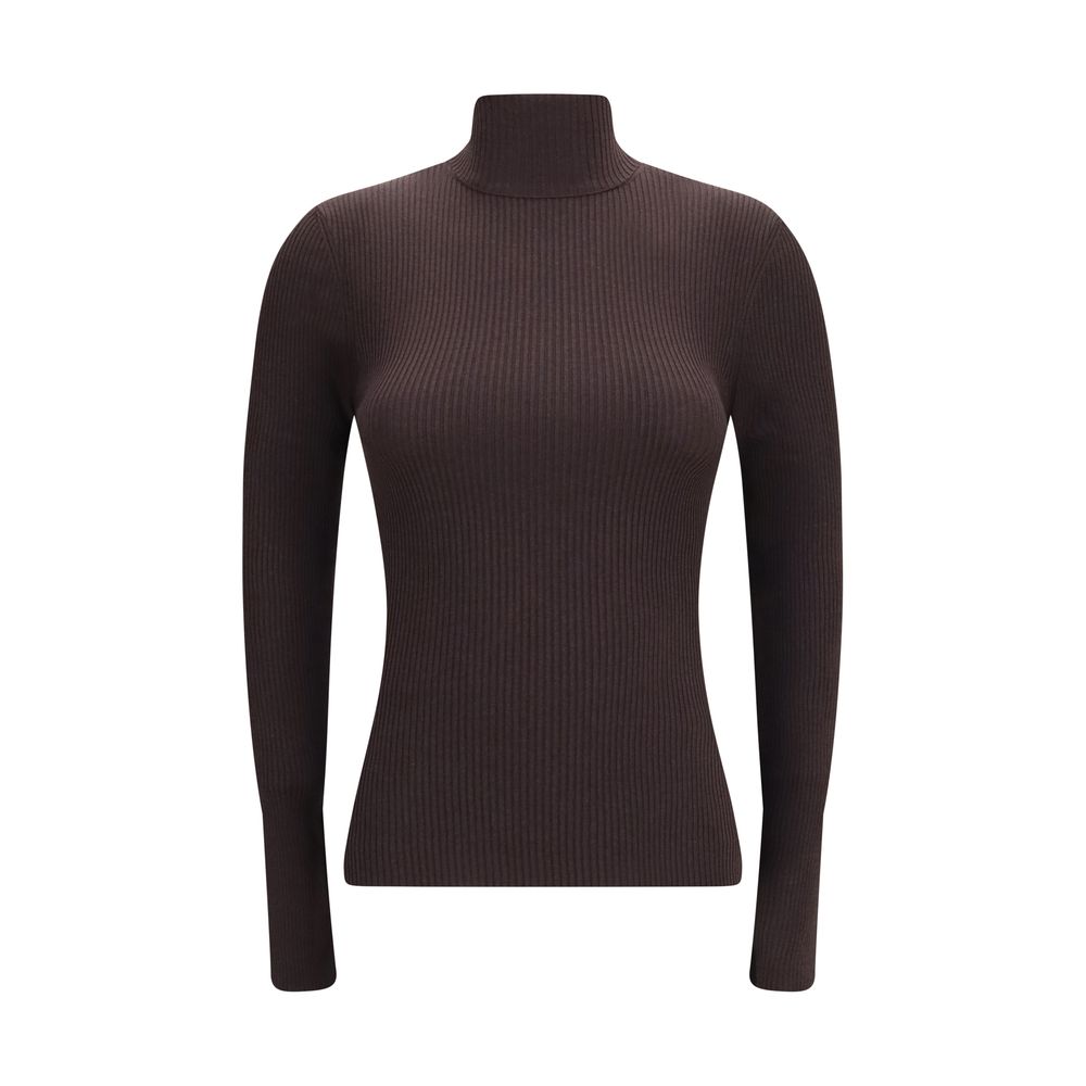Brown Wool Oves Aries Turtleneck
