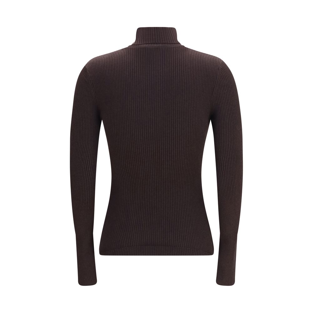 Brown Wool Oves Aries Turtleneck