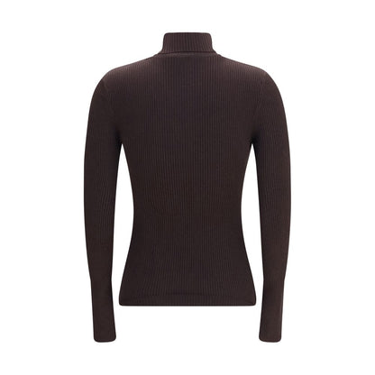 Brown Wool Oves Aries Turtleneck