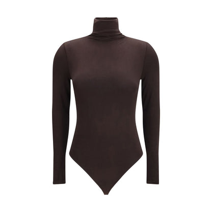 Brown Cotton Bodysuit