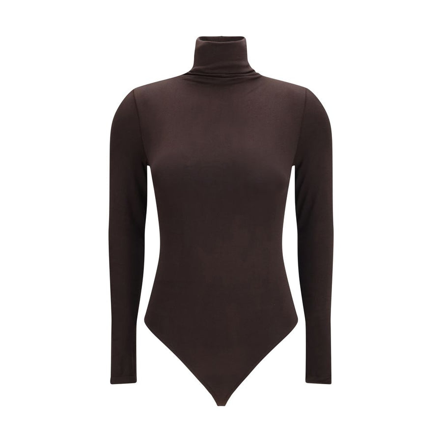 Brown Cotton Bodysuit