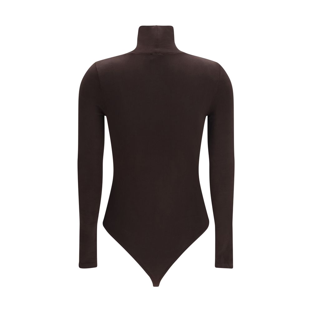Brown Cotton Bodysuit