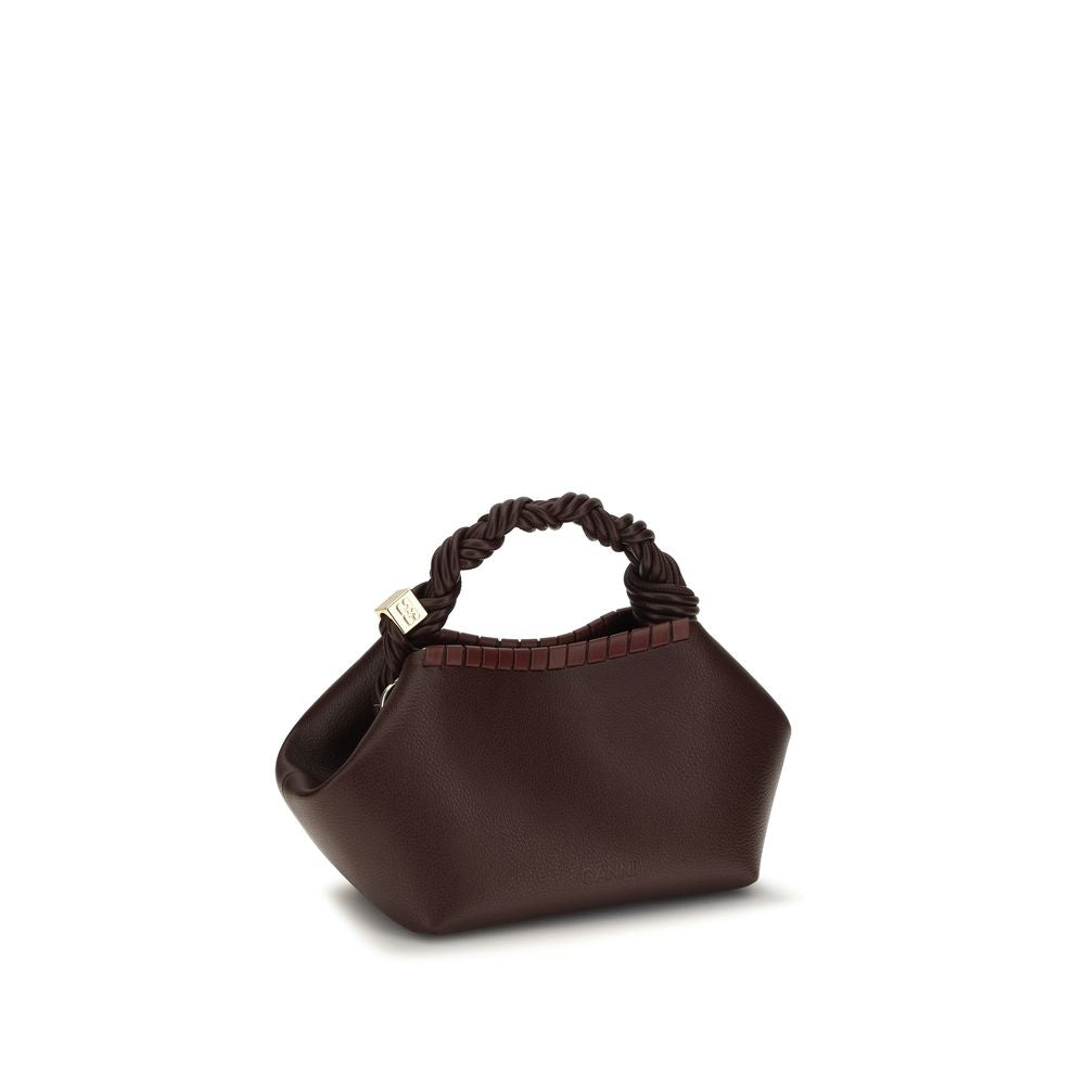Brown Recycled Leather Shoulder Bag