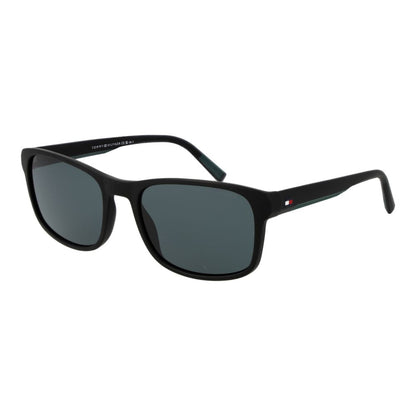 Black Polyamide Sunglasses