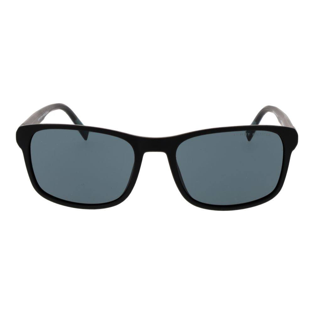 Black Polyamide Sunglasses