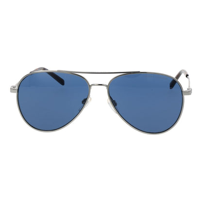 Silver Metal Sunglasses