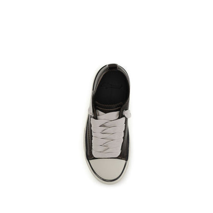 Brown Calf Leather Bos Taurus Chunky Sneakers