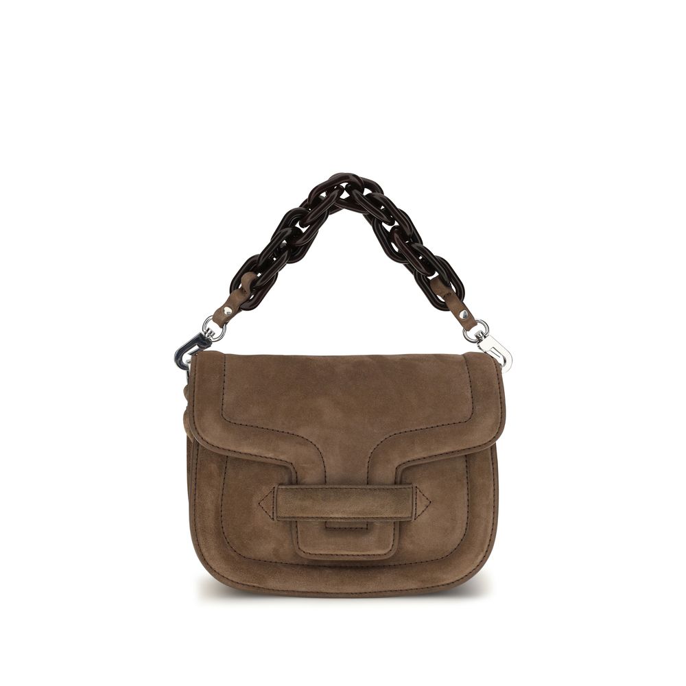 Brown Goatskin Shoulder Bag
