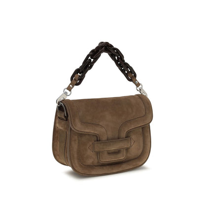 Brown Goatskin Shoulder Bag